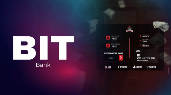 BANK SYSTEM FiveM | BIT Scripts | FiveM Scripts | Tebex