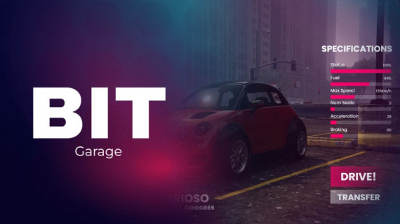 GARAGE SYSTEM FiveM | BIT Scripts | FiveM Scripts | Tebex