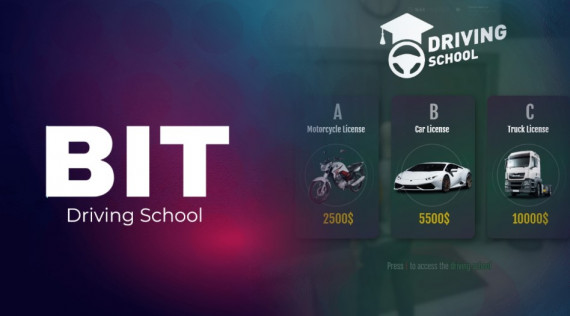 DRIVING SCHOOL SYSTEM FiveM | BIT Scripts | FiveM Scripts | Tebex