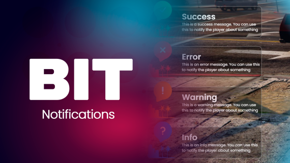 NOTIFICATIONS | BIT Scripts | FiveM Scripts | Tebex